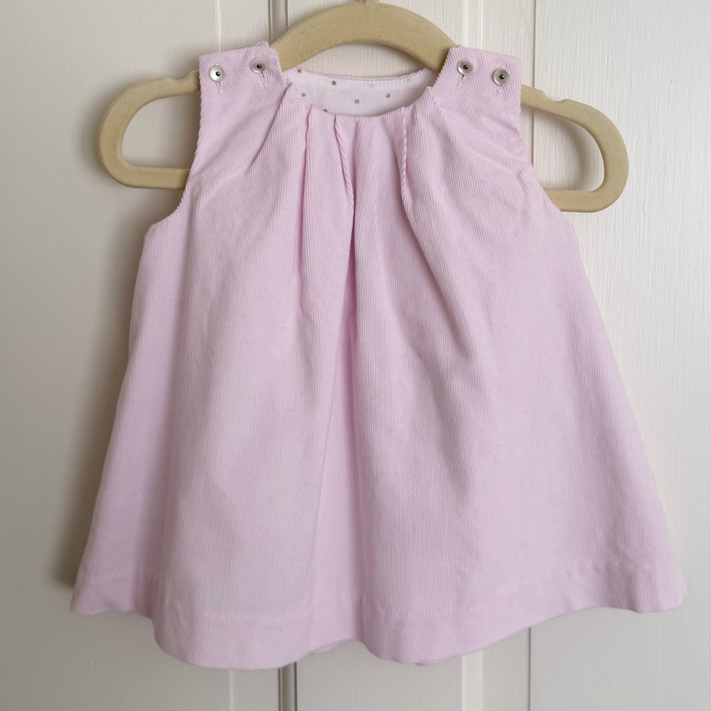 Jacadi Light Pink Velour Dress